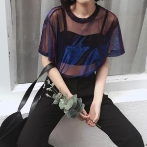 Sheer T-shirt